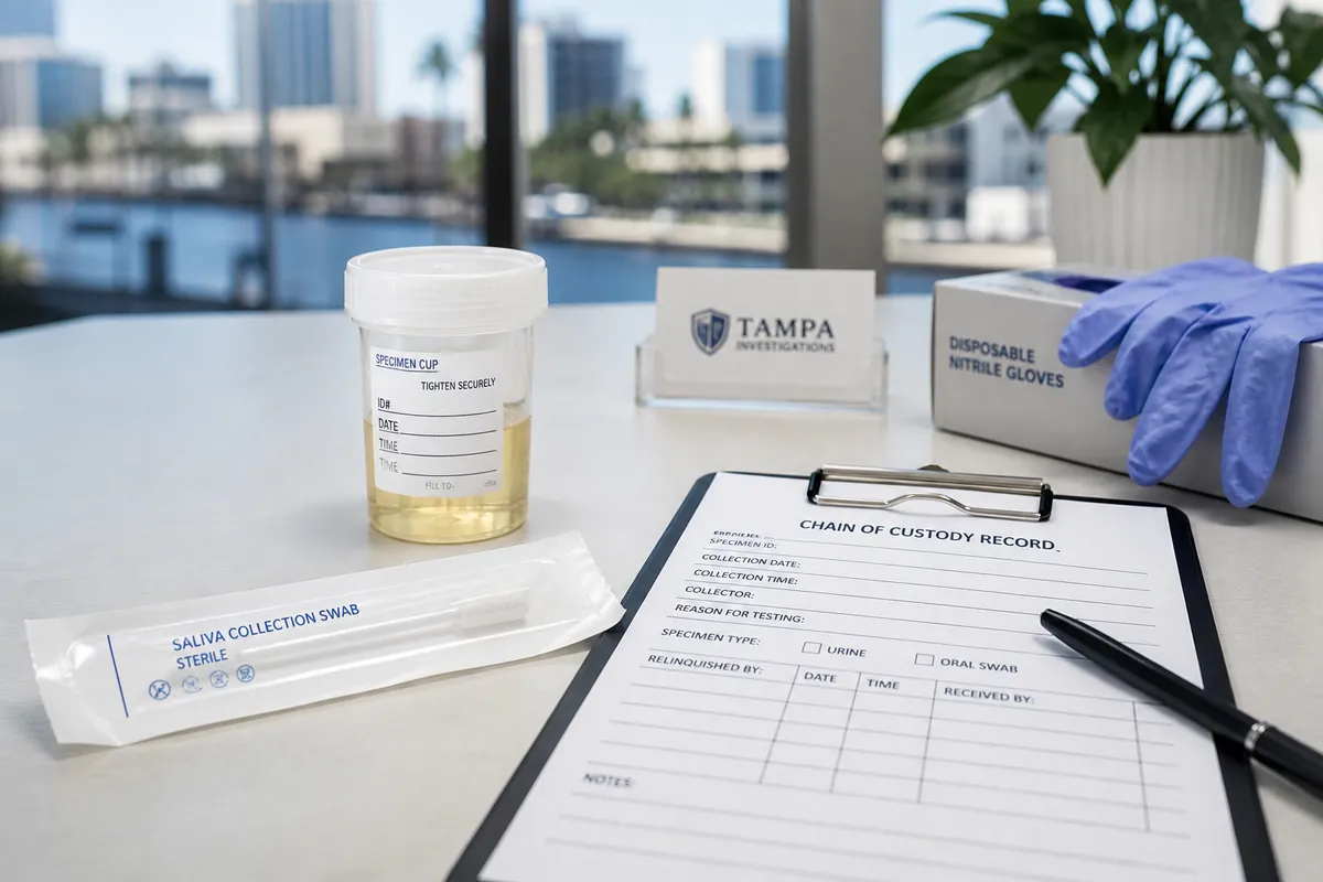 Urine and saliva drug test collection kits — Tampa Florida